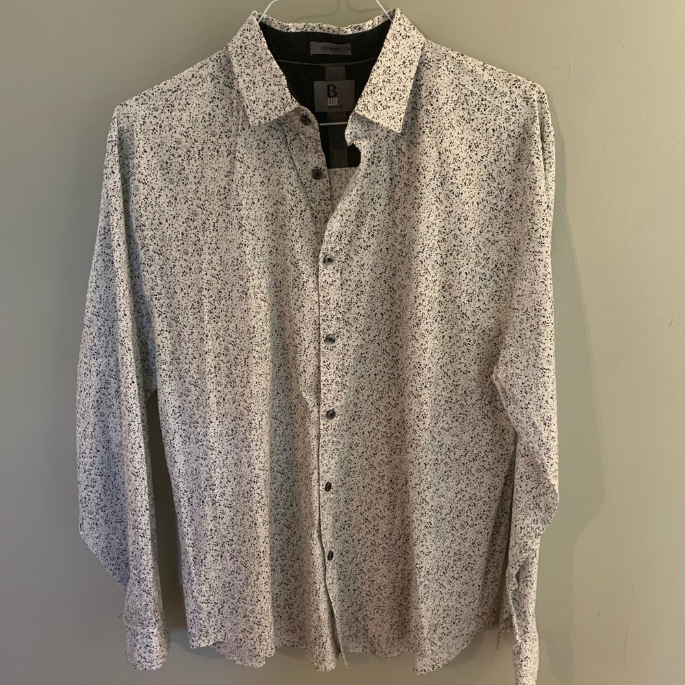 Lux by Bruno men’s L stretch button-down shirt